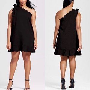 Victoria Beckham for Target One Shoulder Dress 2X
